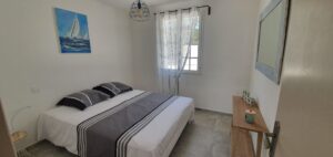 chambre double dans la location de vacances