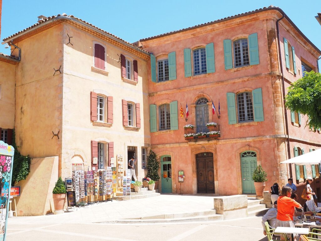 Roussillon l'un des plus beaux villages du Luberon