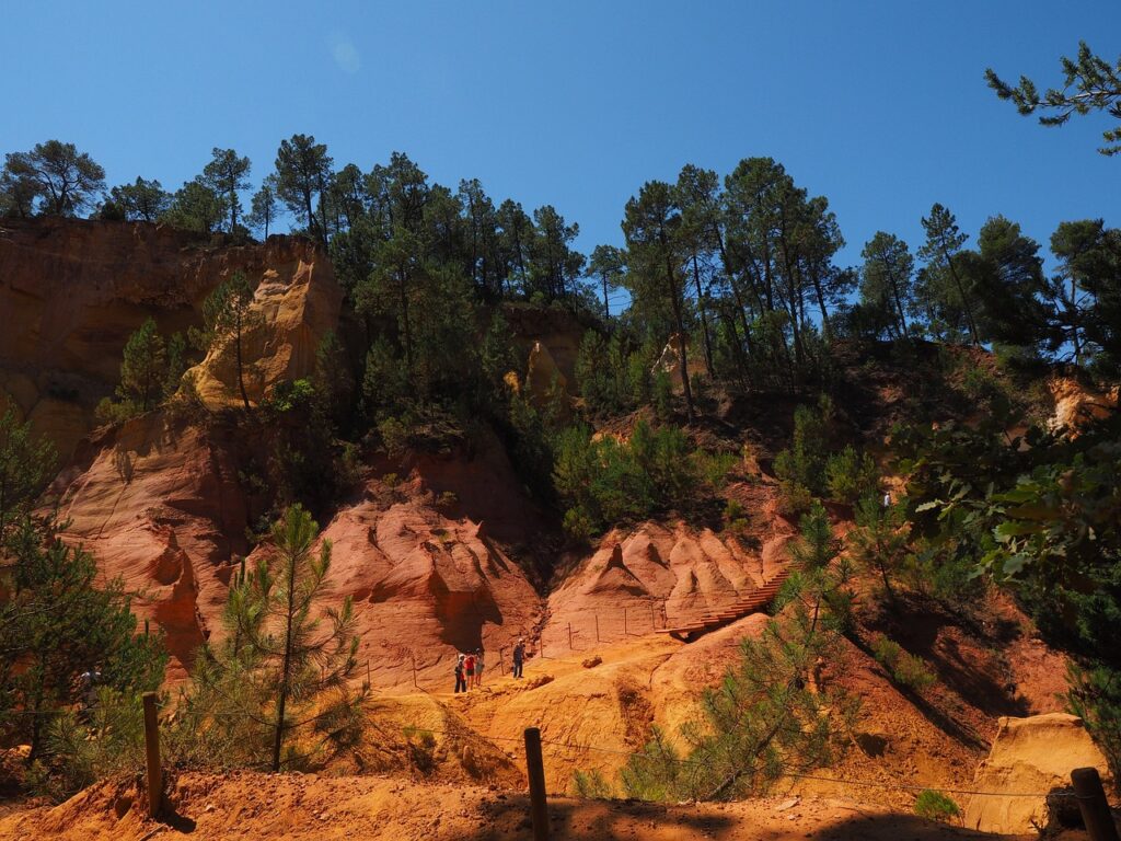 Rando dans le Luberon à Roussillon